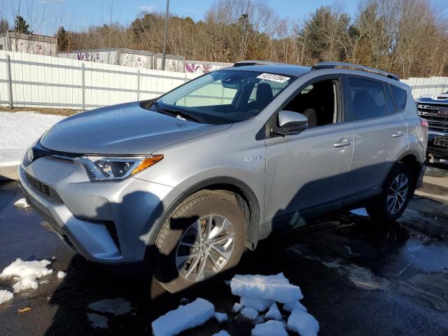 JTMRJREV8JD251386 - 2018 TOYOTA RAV4 HV LE SILVER photo 1