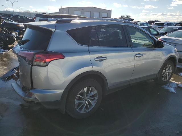 JTMRJREV8JD251386 - 2018 TOYOTA RAV4 HV LE SILVER photo 3