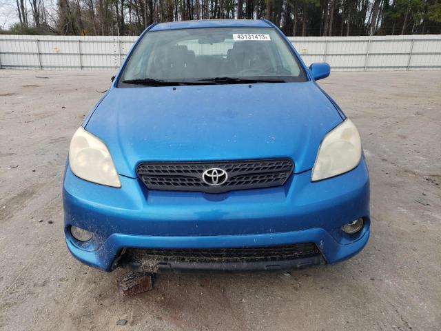2T1KR32E47C681160 - 2007 TOYOTA COROLLA MA XR BLUE photo 5