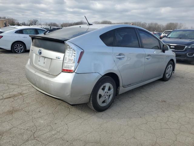 JTDKN3DU7A5200239 - 2010 TOYOTA PRIUS SILVER photo 3