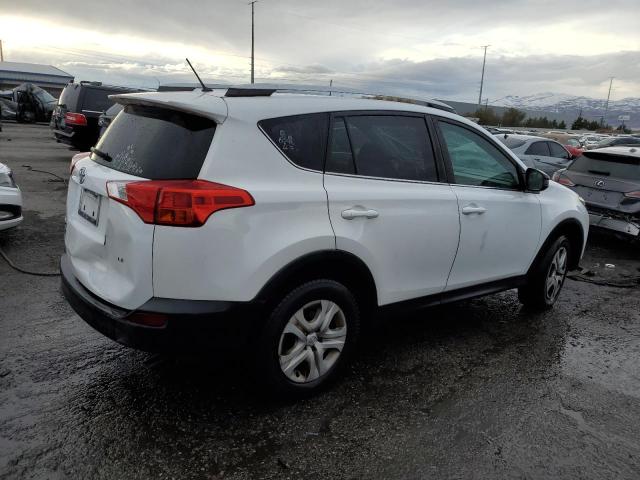 2T3ZFREV7EW085713 - 2014 TOYOTA RAV4 LE WHITE photo 3