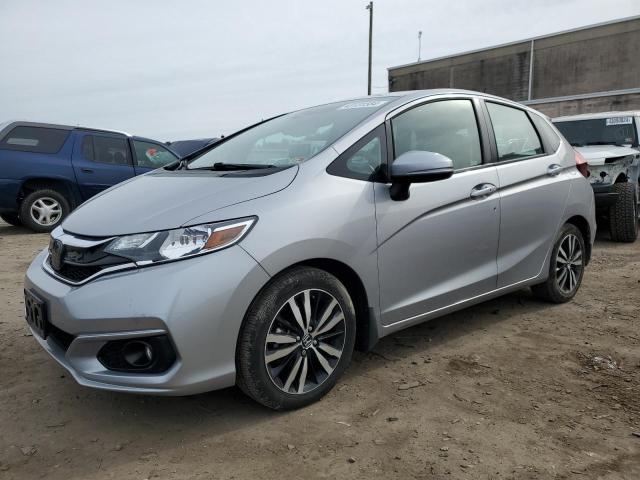 3HGGK5G87KM704442 - 2019 HONDA FIT EX SILVER photo 1