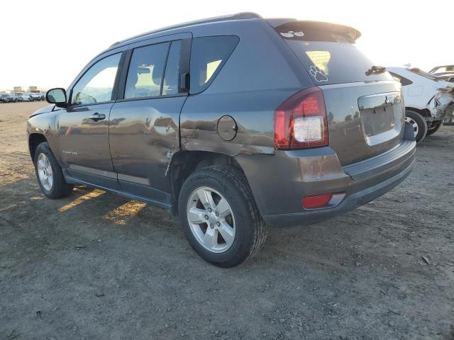 1C4NJCBA3FD284493 - 2015 JEEP COMPASS SPORT GRAY photo 2