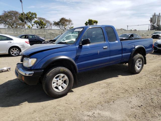 4TASM92N3XZ534864 - 1999 TOYOTA TACOMA XTRACAB PRERUNNER BLUE photo 1