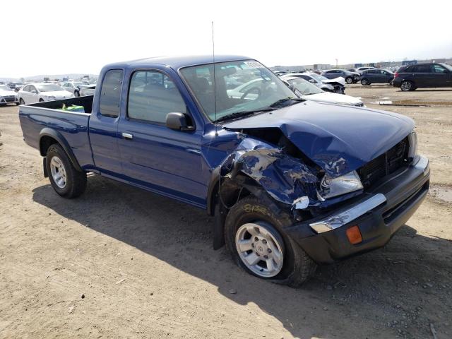4TASM92N3XZ534864 - 1999 TOYOTA TACOMA XTRACAB PRERUNNER ლურჯი ფოტო 4