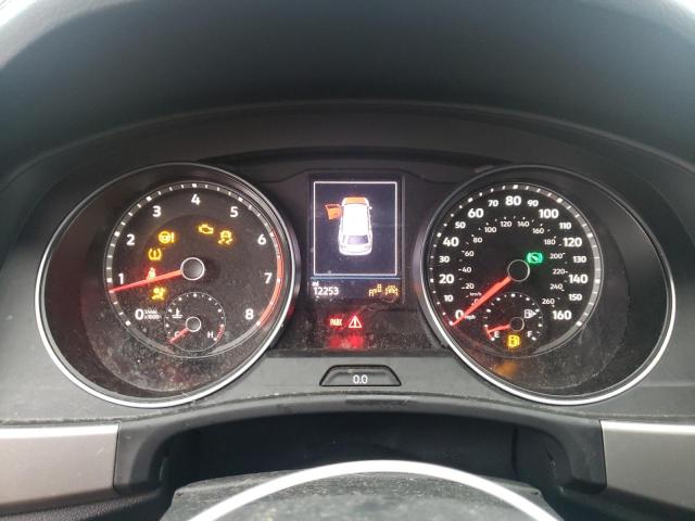 1V21E2CA5LC227627 - 2020 VOLKSWAGEN ATLAS CROS SE შავი ფოტო 9