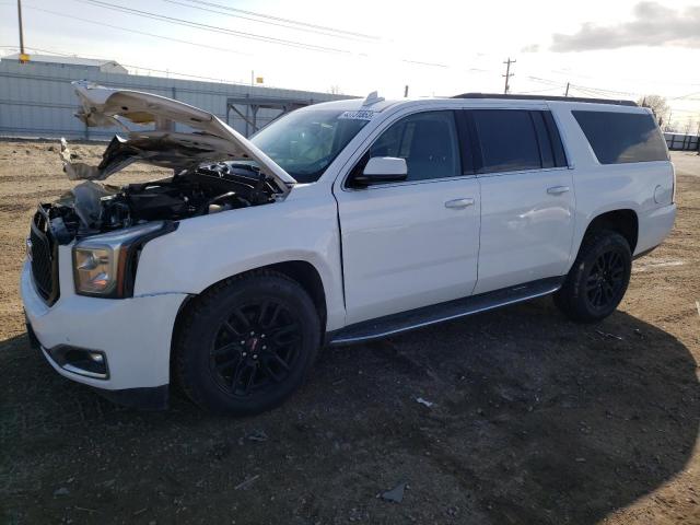 1GKS2GKC3KR406585 - 2019 GMC YUKON XL K1500 SLT WHITE photo 1