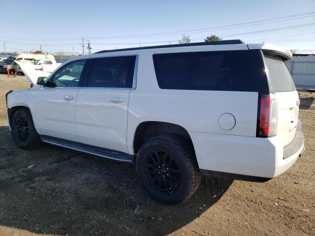 1GKS2GKC3KR406585 - 2019 GMC YUKON XL K1500 SLT WHITE photo 2