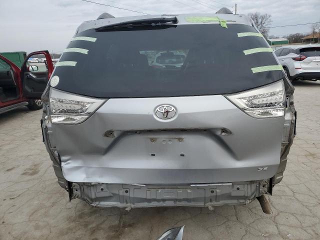 5TDXK3DC7CS217626 - 2012 TOYOTA SIENNA SPORT SILVER photo 6