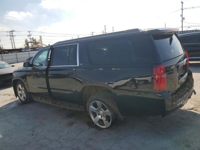 1GNSCHKC7HR342050 - 2017 CHEVROLET SUBURBAN C1500 LT BLACK photo 2