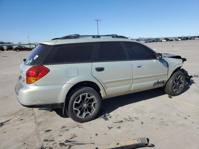 4S4BP67C354356218 - 2005 SUBARU LEGACY OUTBACK 2.5 XT LIMITED SILVER photo 3