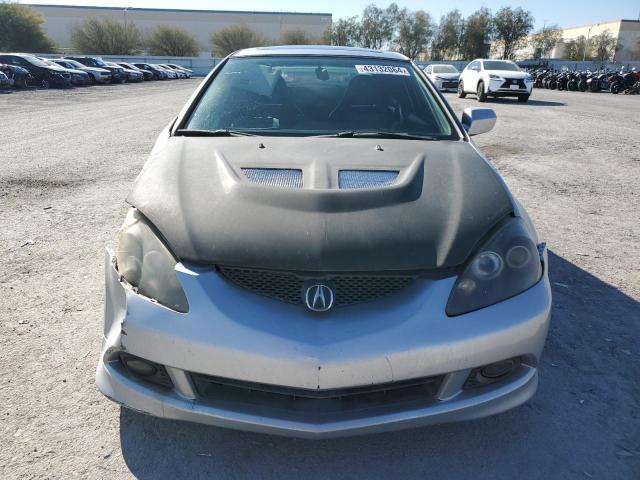 JH4DC53055S018490 - 2005 ACURA RSX TYPE-S SILVER photo 5