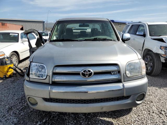 5TBET34176S555107 - 2006 TOYOTA TUNDRA DOUBLE CAB SR5 SILVER photo 5