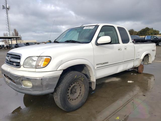 5TBBT48162S317410 - 2002 TOYOTA TUNDRA ACCESS CAB LIMITED WHITE photo 1