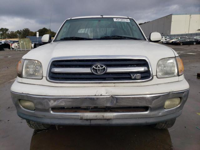 5TBBT48162S317410 - 2002 TOYOTA TUNDRA ACCESS CAB LIMITED WHITE photo 5