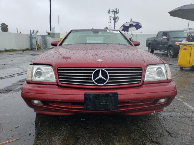 WDBFA76F3YF190203 - 2000 MERCEDES-BENZ SL 600 RED photo 5