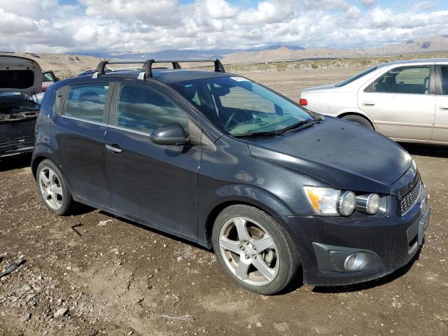 1G1JE6SB0D4222701 - 2013 CHEVROLET SONIC LTZ GRAY photo 4