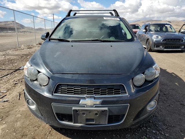 1G1JE6SB0D4222701 - 2013 CHEVROLET SONIC LTZ GRAY photo 5