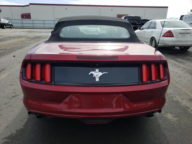 1FATP8EM2G5318322 - 2016 FORD MUSTANG RED photo 6