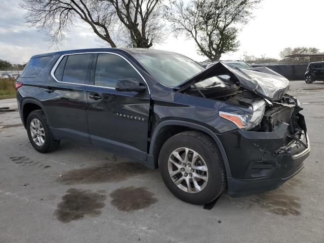 1GNERFKW5LJ253045 - 2020 CHEVROLET TRAVERSE LS BLACK photo 4