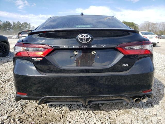 4T1G11AK4PU800929 - 2023 TOYOTA CAMRY SE NIGHT SHADE BLACK photo 6