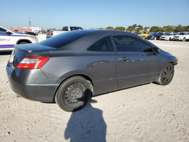 2HGFG12649H521956 - 2009 HONDA CIVIC LX GRAY photo 3