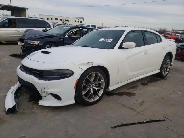 2C3CDXHG6NH153291 - 2022 DODGE CHARGER GT WHITE photo 1