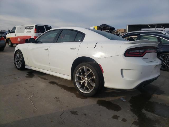 2C3CDXHG6NH153291 - 2022 DODGE CHARGER GT WHITE photo 2