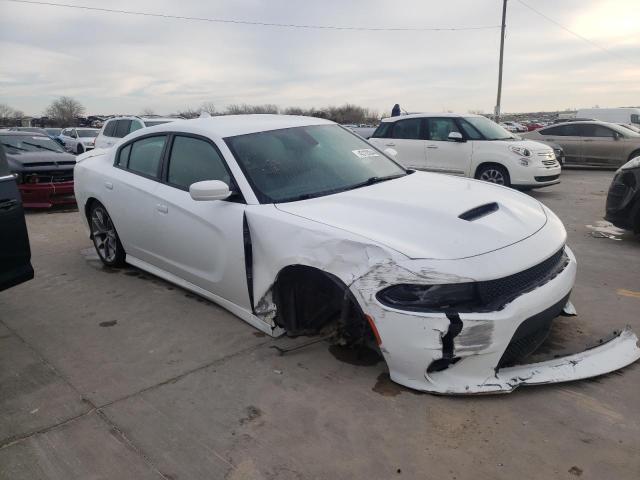 2C3CDXHG6NH153291 - 2022 DODGE CHARGER GT WHITE photo 4