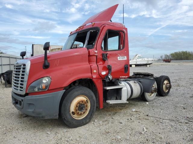 3AKJGEDV3FSGH7193 - 2015 FREIGHTLINER CASCADIA 1 RED photo 2