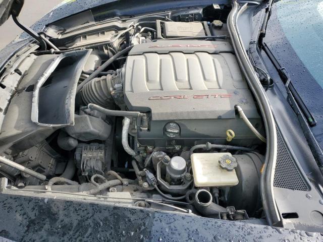 1G1YB2D78E5110314 - 2014 CHEVROLET CORVETTE STINGRAY 1LT BLACK photo 11