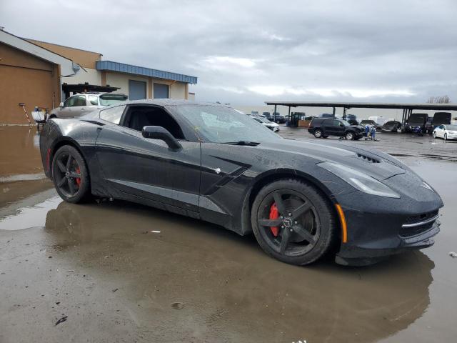 1G1YB2D78E5110314 - 2014 CHEVROLET CORVETTE STINGRAY 1LT BLACK photo 4