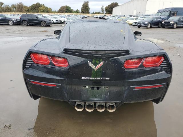 1G1YB2D78E5110314 - 2014 CHEVROLET CORVETTE STINGRAY 1LT BLACK photo 6