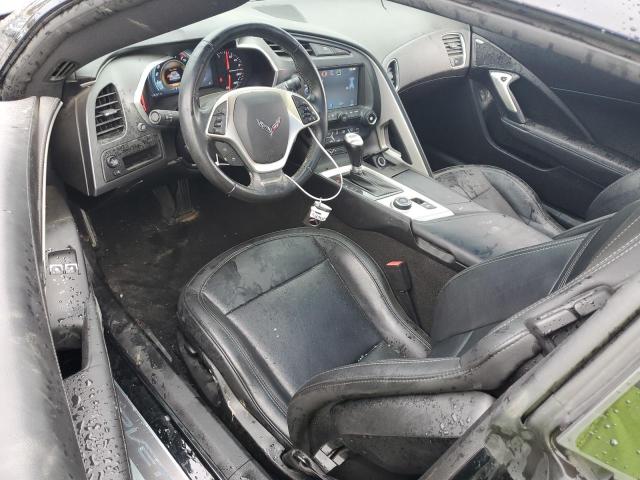 1G1YB2D78E5110314 - 2014 CHEVROLET CORVETTE STINGRAY 1LT BLACK photo 8