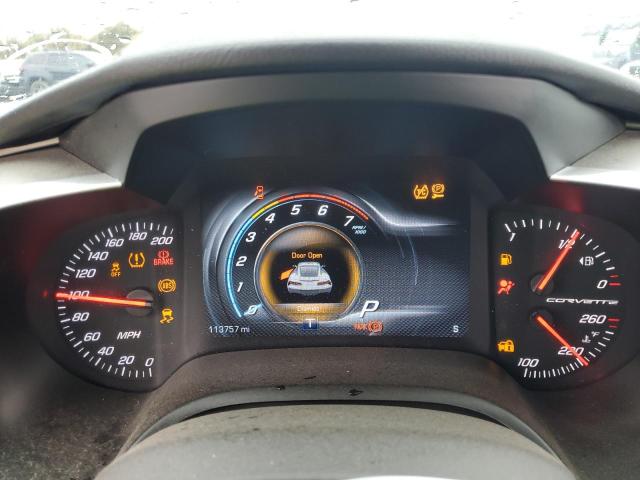 1G1YB2D78E5110314 - 2014 CHEVROLET CORVETTE STINGRAY 1LT BLACK photo 9