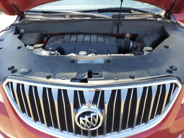 5GAKVCKD9EJ263585 - 2014 BUICK ENCLAVE RED photo 12