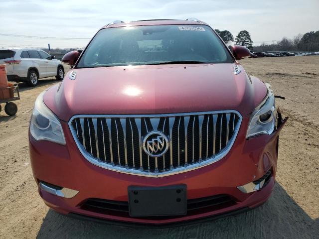 5GAKVCKD9EJ263585 - 2014 BUICK ENCLAVE RED photo 5
