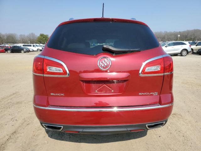 5GAKVCKD9EJ263585 - 2014 BUICK ENCLAVE RED photo 6
