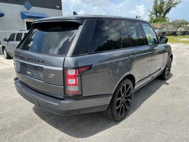 SALGS2VF3GA263999 - 2016 LAND ROVER RANGE ROVE HSE GRAY photo 3