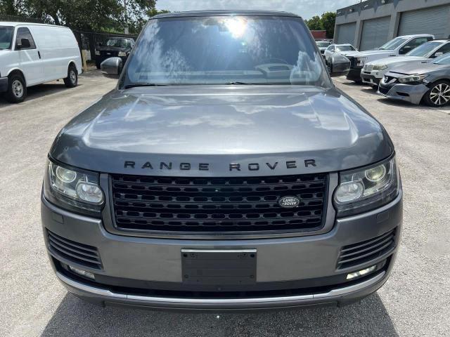 SALGS2VF3GA263999 - 2016 LAND ROVER RANGE ROVE HSE GRAY photo 5