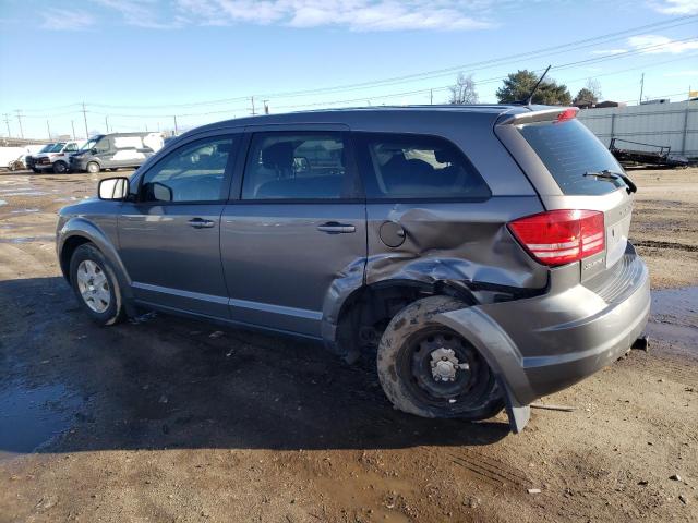 3C4PDCAB9CT205103 - 2012 DODGE JOURNEY SE GRAY photo 2