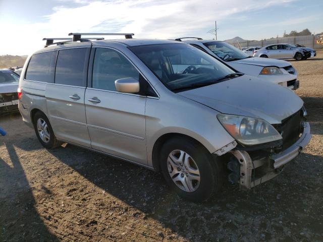 5FNRL388X5B017116 - 2005 HONDA ODYSSEY TOURING BEIGE photo 4