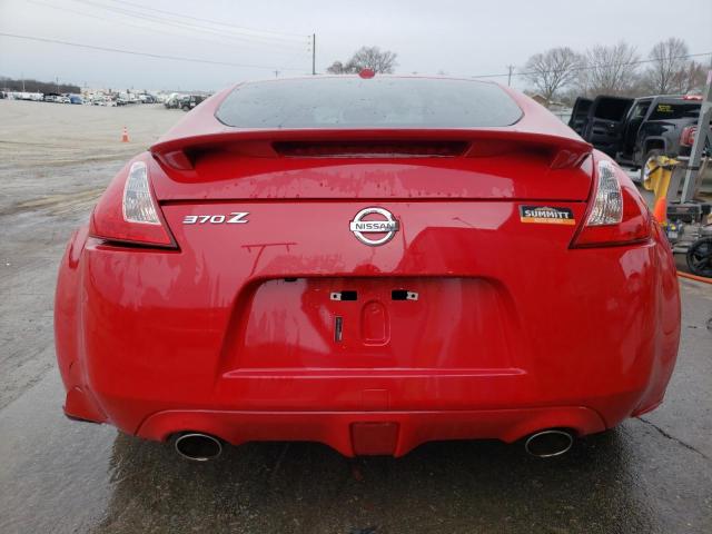 JN1AZ4EH5FM441613 - 2015 NISSAN 370Z BASE RED photo 6