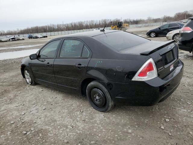 3FAHP07Z98R172600 - 2008 FORD FUSION SE BLACK photo 2