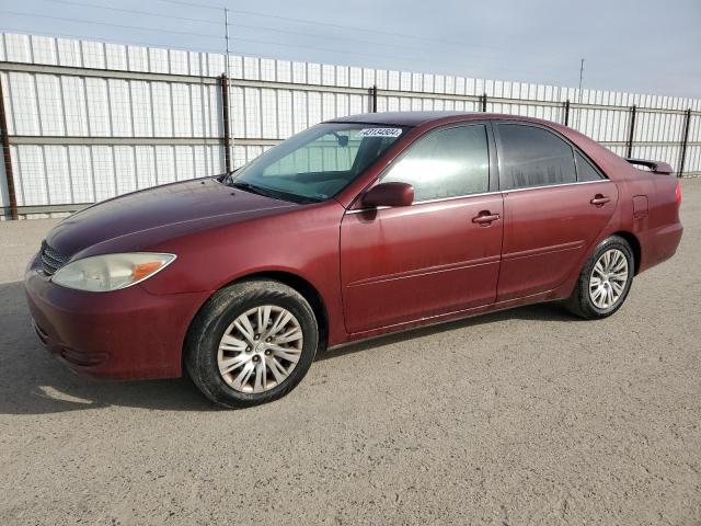 JTDBE32K930160845 - 2003 TOYOTA CAMRY LE BURGUNDY photo 1