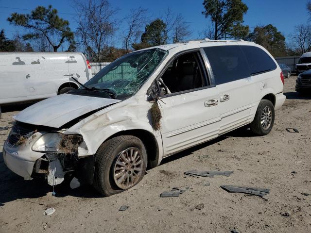 2C8GP64L13R263236 - 2003 CHRYSLER TOWN & COU LIMITED WHITE photo 1