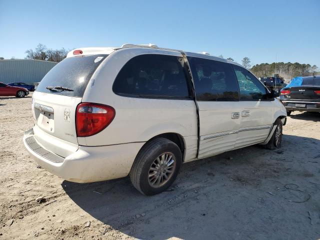 2C8GP64L13R263236 - 2003 CHRYSLER TOWN & COU LIMITED WHITE photo 3