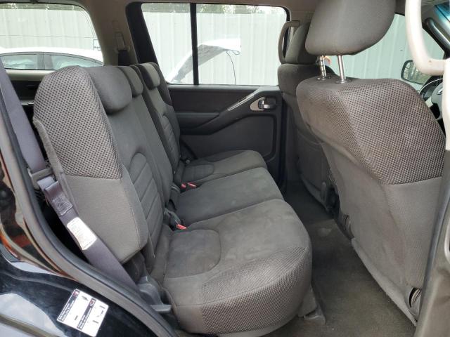 5N1AR18U66C624167 - 2006 NISSAN PATHFINDER LE შავი ფოტო 11