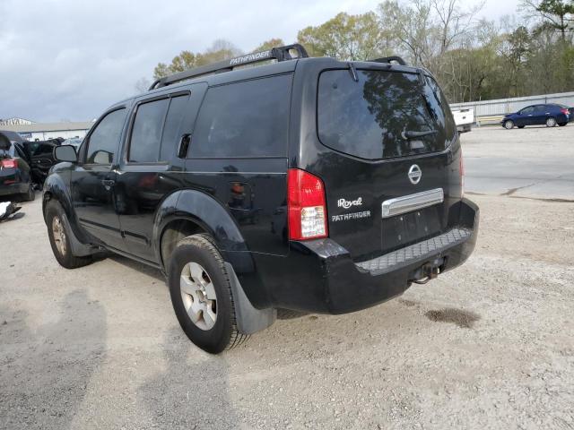 5N1AR18U66C624167 - 2006 NISSAN PATHFINDER LE შავი ფოტო 2