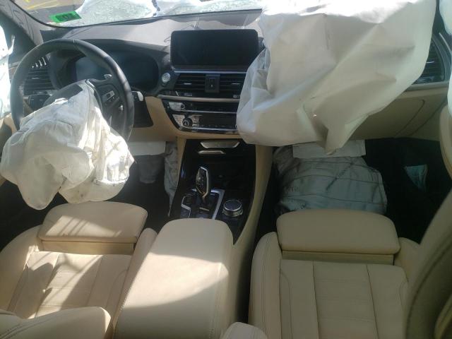 5UXTY5C07M9G80318 - 2021 BMW X3 XDRIVE30I Blau Foto 8